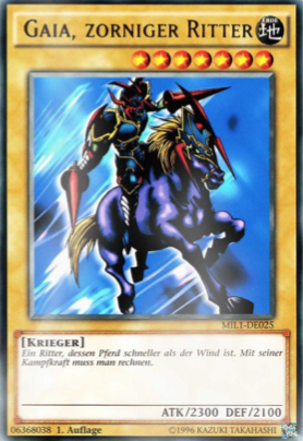 Gaia, zorniger Ritter - Yu-Gi-Oh!