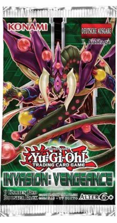 Invasion: Vengeance Booster - Yu-Gi-Oh! - DE Invasion: Vengeance Booster - Yu-Gi-Oh! - DE