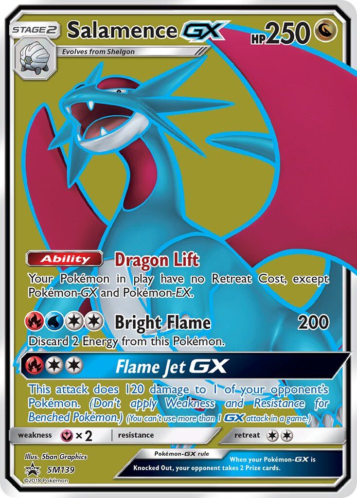 Salamence-GX - SM139/SM139 - EN