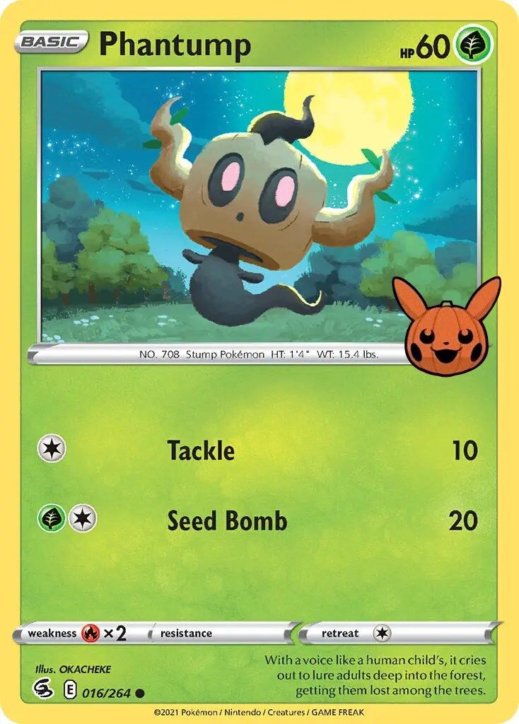 phantump-016-172-pokemon-tcg-near-mint-en Phantump - 016/264 - Pokémon TCG - Near Mint - EN