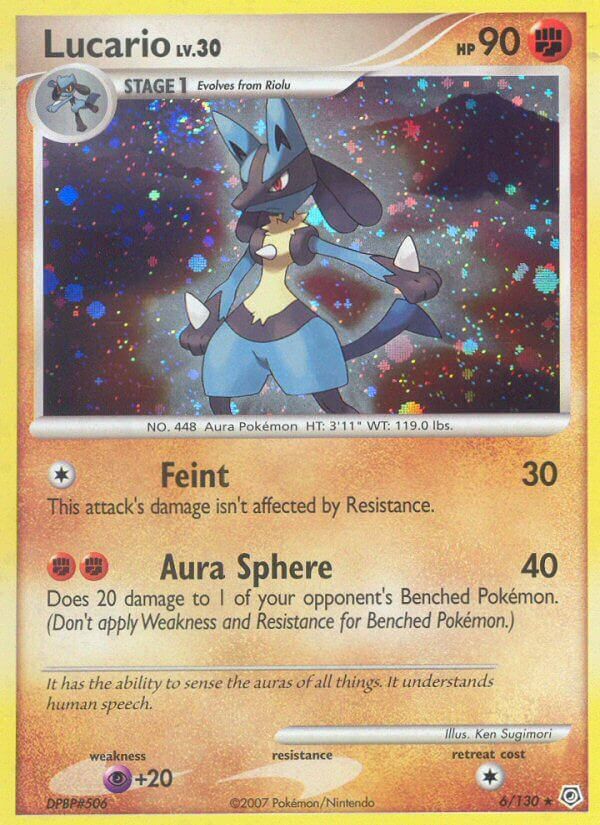 Lucario - 6/130 - EN Lucario - 6/130 - EN