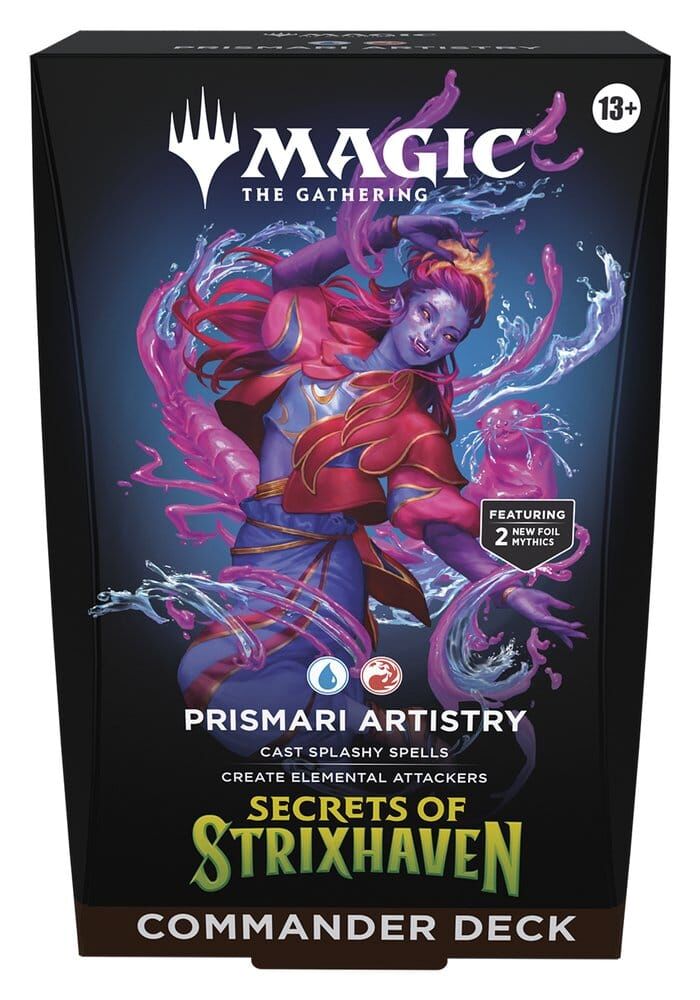 Magic the Gathering Secrets of Strixhaven - Prismari Artistry Commander Deck - EN