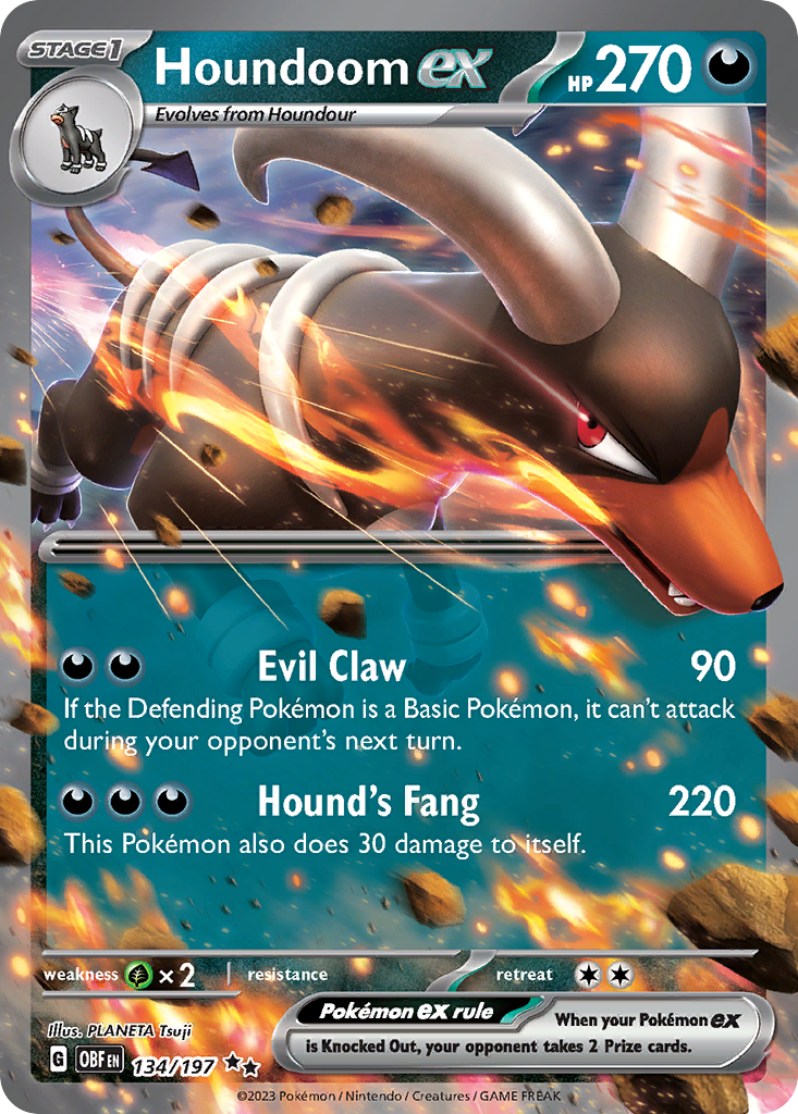 Houndoom ex - 134/230 - EN