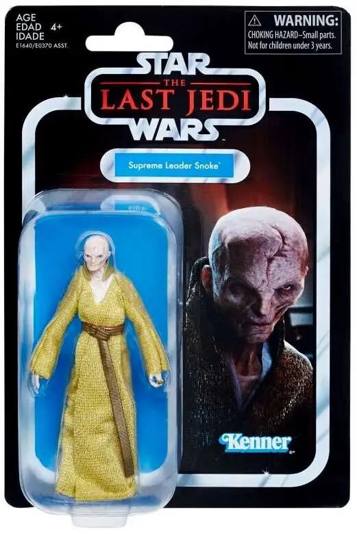 Star Wars The Last Jedi Vintage Collection Supreme Leader Snoke Action Figure
