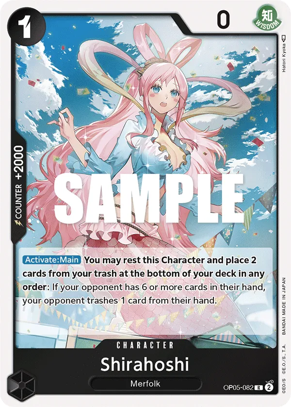 Shirahoshi - OP05-082 Shirahoshi - OP05-082