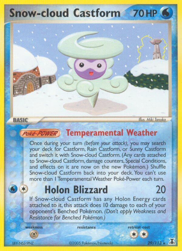 Snow-cloud Castform - 29/113 - EN Snow-cloud Castform - 29/113 - EN