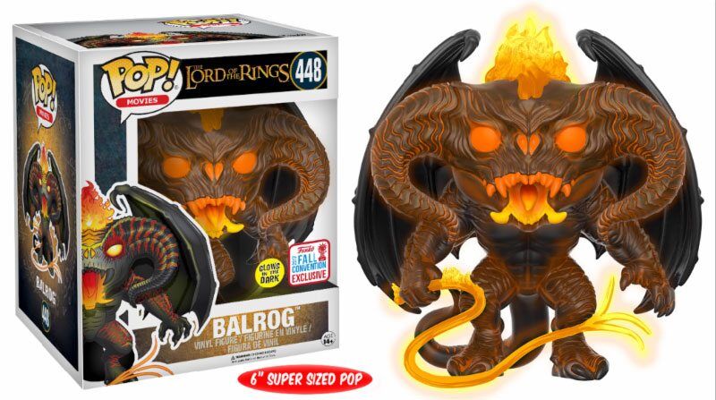 Herr der Ringe Super Sized POP! Movies Vinyl Figur Balrog 2017 Fall Convention Exclusive 15 cm Herr der Ringe Super Sized POP! Movies Vinyl Figur Balrog 2017 Fall Convention Exclusive 15 cm