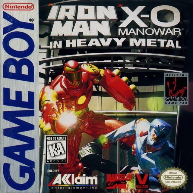 Iron Man X-O Manowar in Heavy Metal - Game Boy - DE