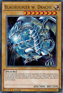 Blauäugiger w. Drache - Yu-Gi-Oh!