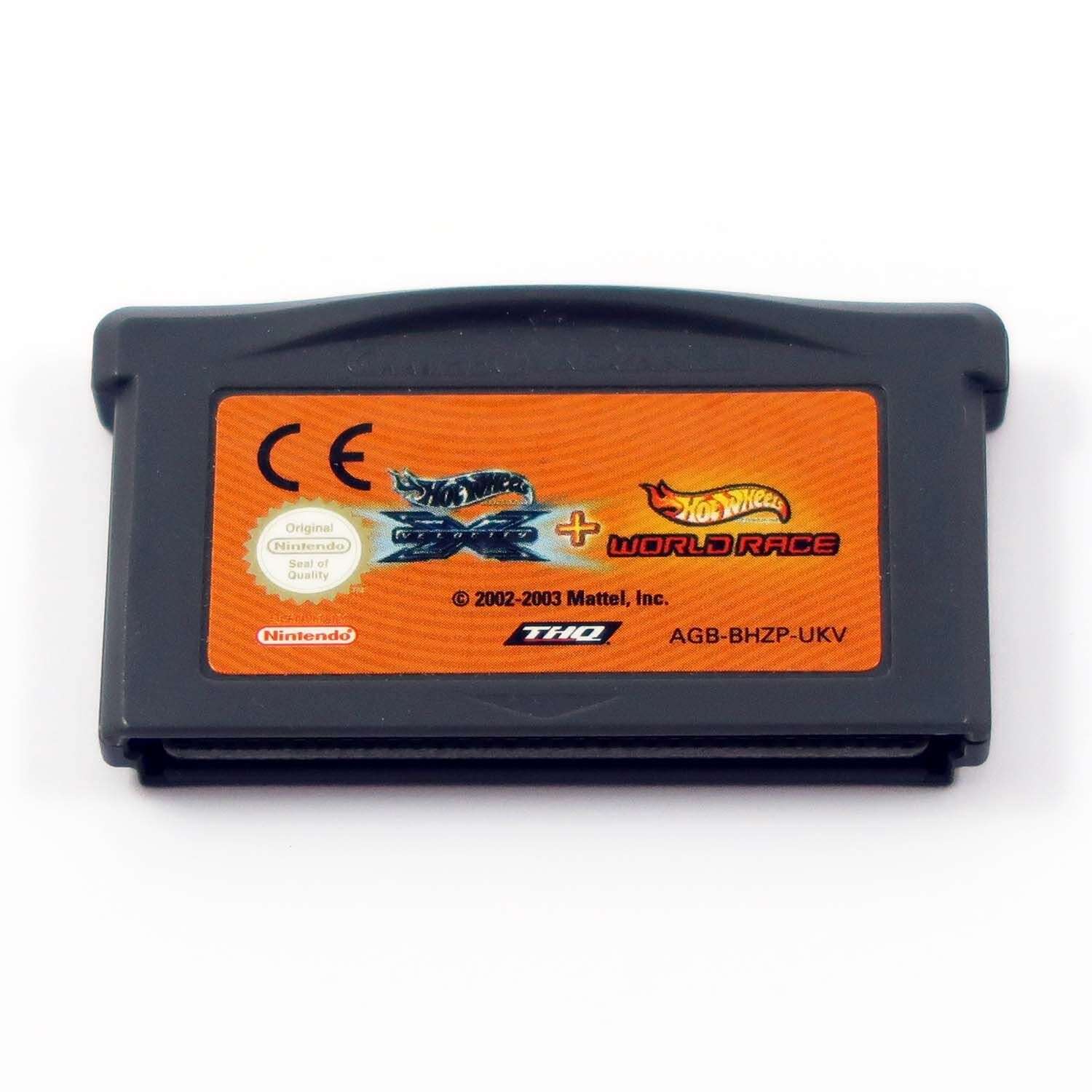 2 in 1 Hot Wheels Velocity X & World Race - GBA