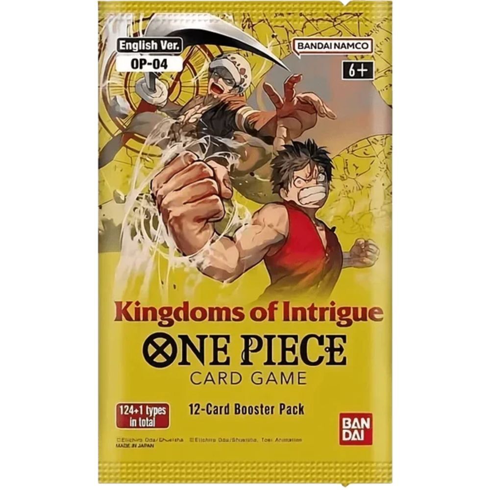 Kingdoms of Intrigue OP04 Booster Pack - One Piece Card Game