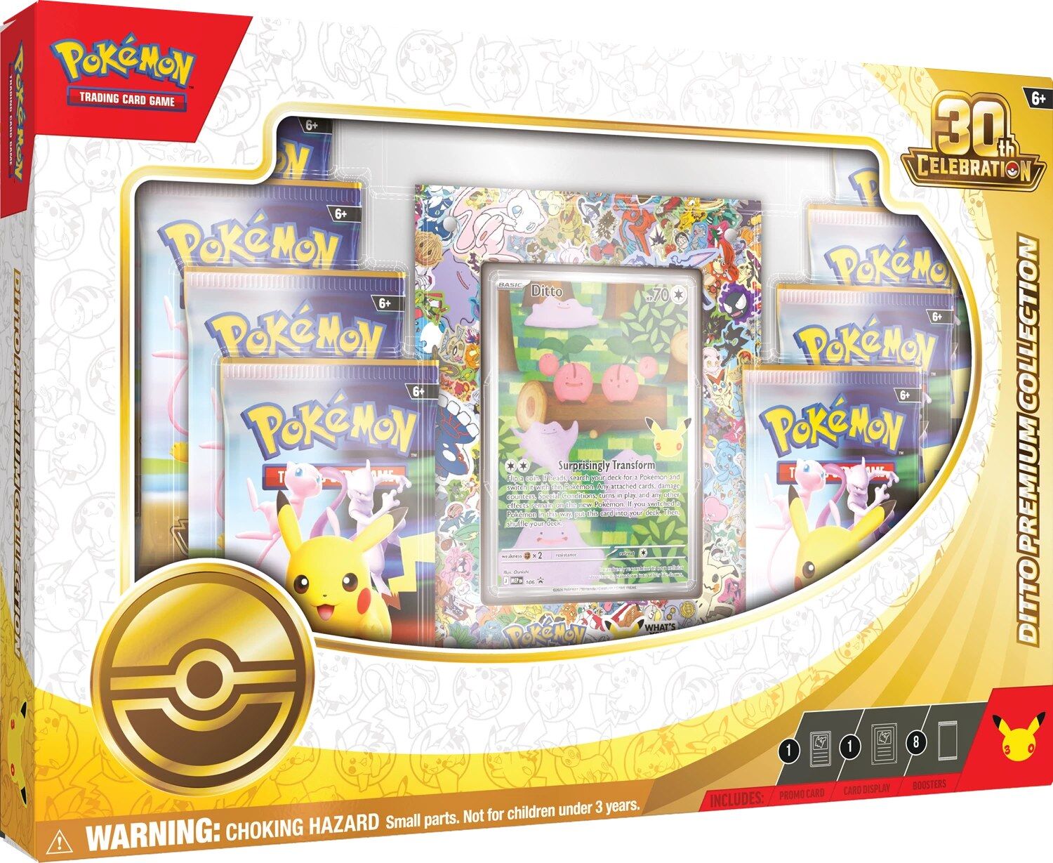 Pokémon TCG: 30th Celebration Ditto Premium Collection Pokémon TCG: 30th Celebration Ditto Premium Collection
