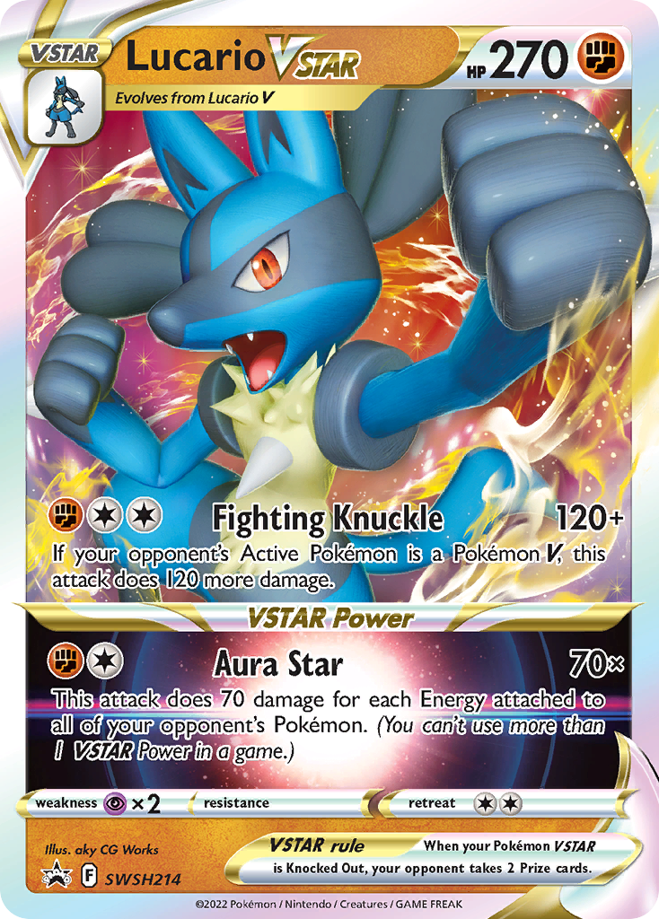 Lucario VSTAR - SWSH214/306 - EN