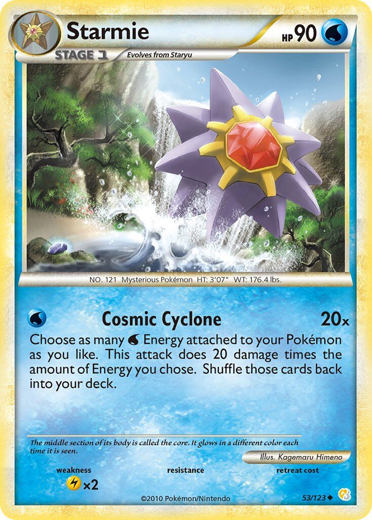 Starmie - 53/123 - EN Starmie - 53/123 - EN