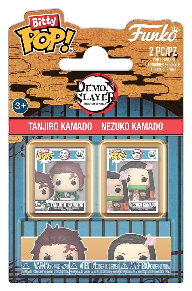 Demon Slayer: Kimetsu no Yaiba POP! Vinyl Figuren 2er-Pack Tanjiro & Nezuko 2 cm Demon Slayer: Kimetsu no Yaiba POP! Vinyl Figuren 2er-Pack Tanjiro & Nezuko 2 cm