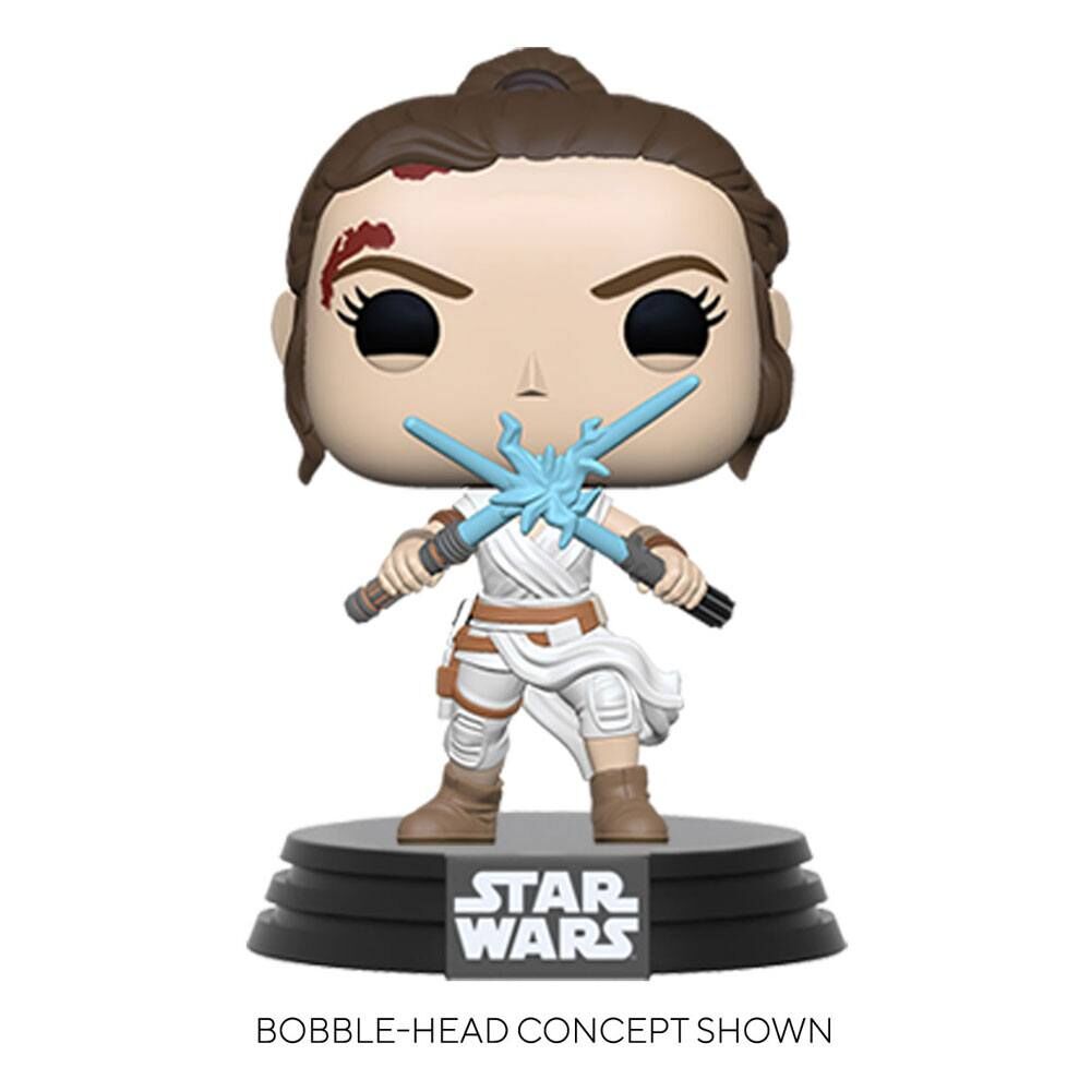 Star Wars Episode IX POP! Movies Vinyl Figur Rey w/2 Light Sabers 9 cm Star Wars Episode IX POP! Movies Vinyl Figur Rey w/2 Light Sabers 9 cm