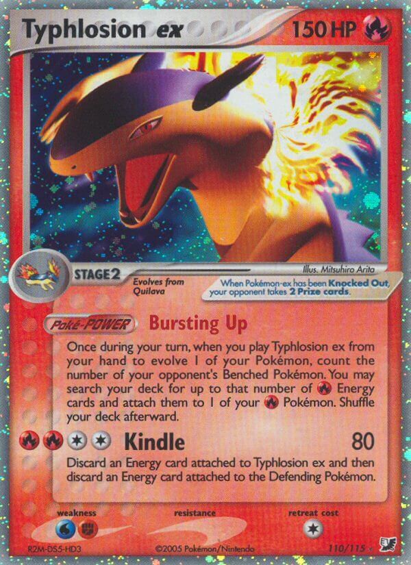 Typhlosion ex - 110/115 - EN