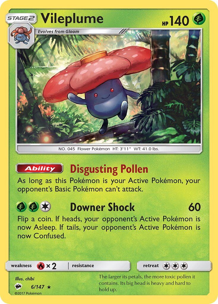 Vileplume - 6/147 - EN Vileplume - 6/147 - EN