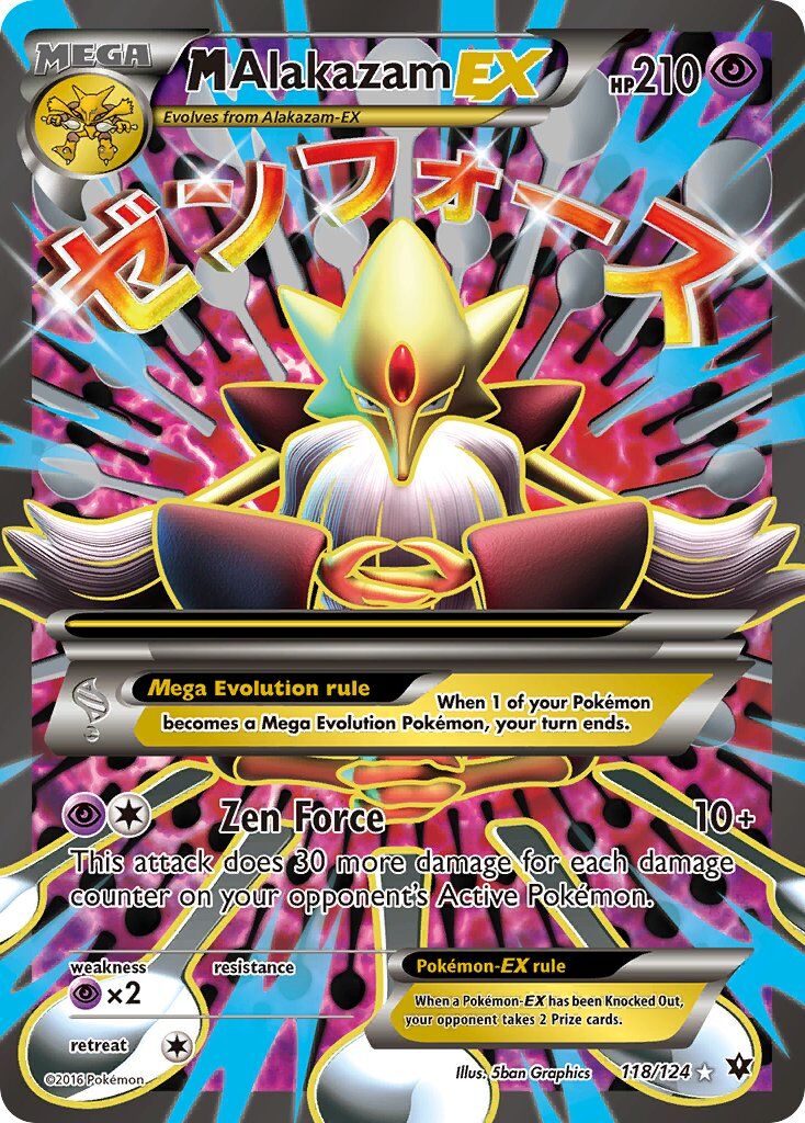 M Alakazam-EX - 118/124 - EN