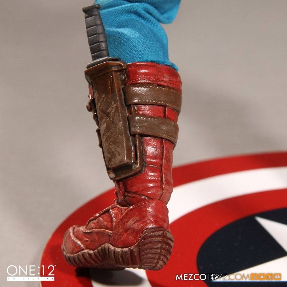 Marvel Universe Actionfigur 1/12 Captain America 15 cm