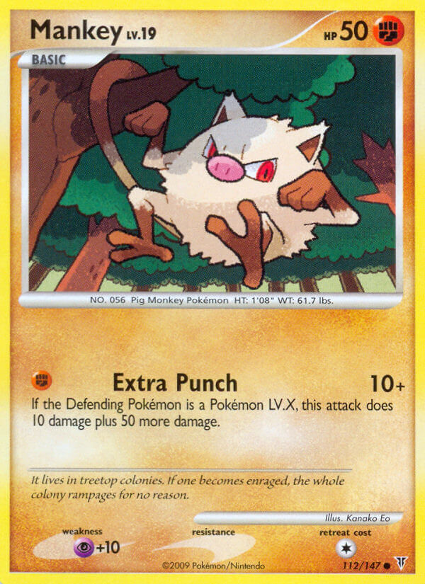 Mankey - 112/147 - EN