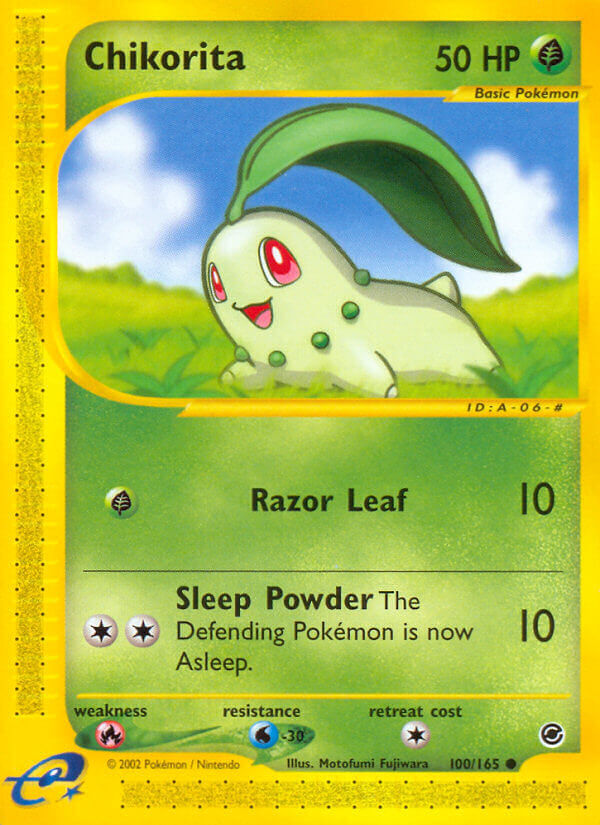 Chikorita - 100/165 - EN