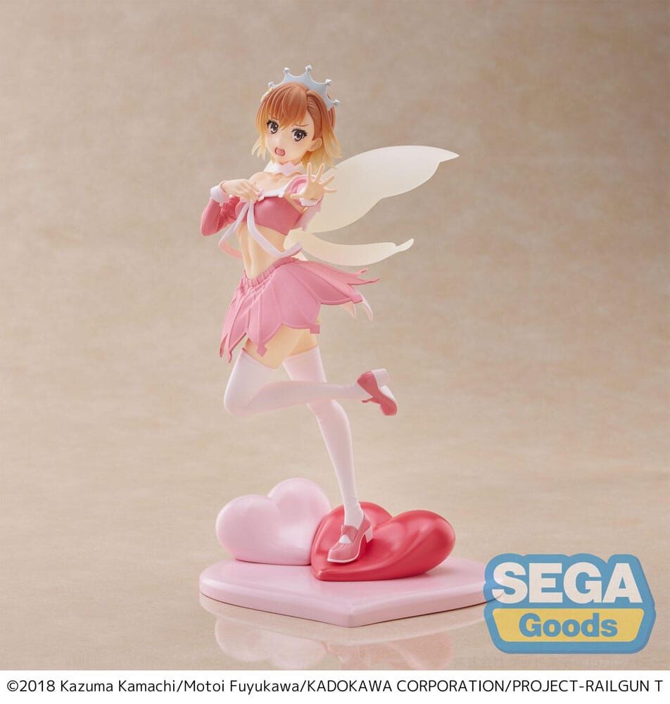A Certain Scientific Railgun T Luminasta PVC Statue Mikoto Misaka Great Spirit Maid 20 cm