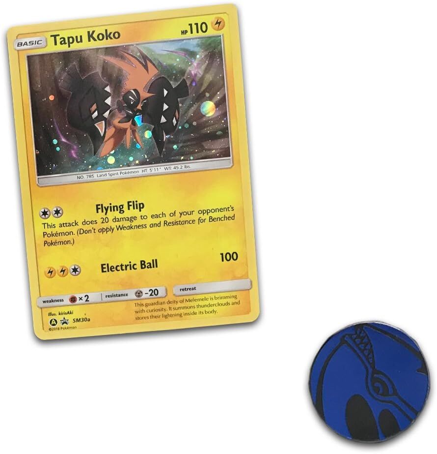 Pokémon Sun & Moon Celestial Storm Tapu Koko Collection Blister - EN