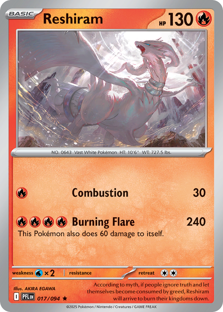 Reshiram - 017/094 - EN Reshiram - 017/094 - EN