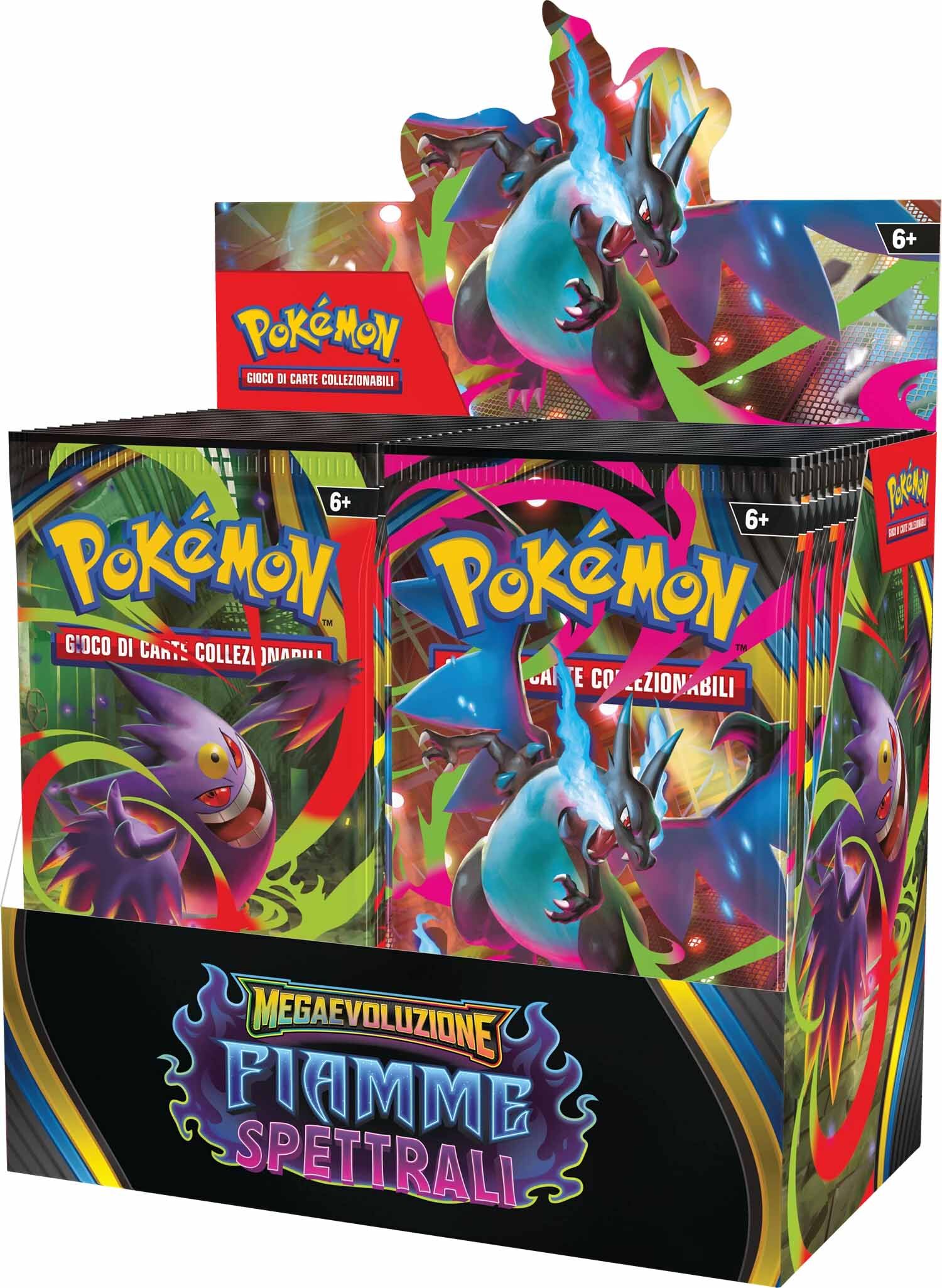 Pokémon GCC: Mega Evoluzione Flamme Spettrali Booster Display (36 Packs) - IT