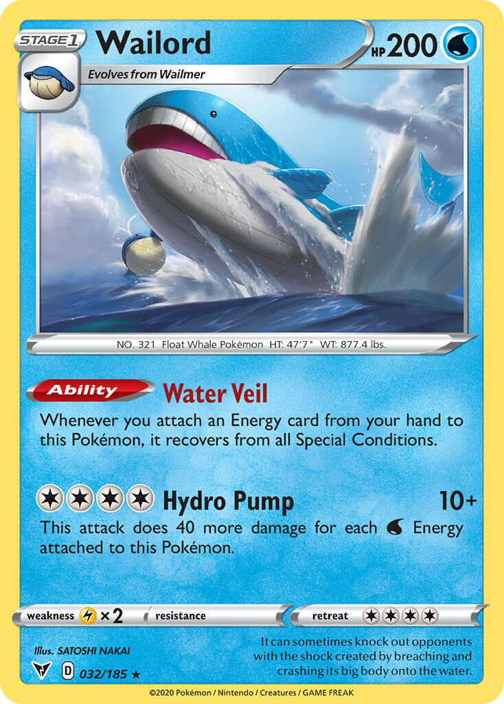 Wailord - 032/185 - EN