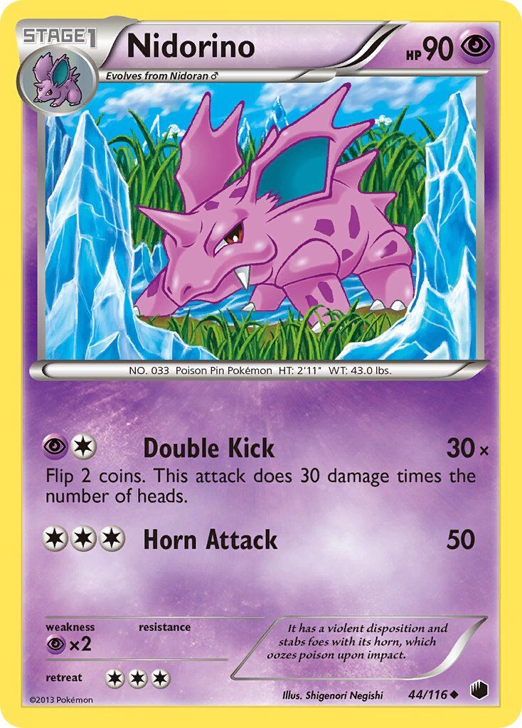 Nidorino - 44/116 - EN Nidorino - 44/116 - EN