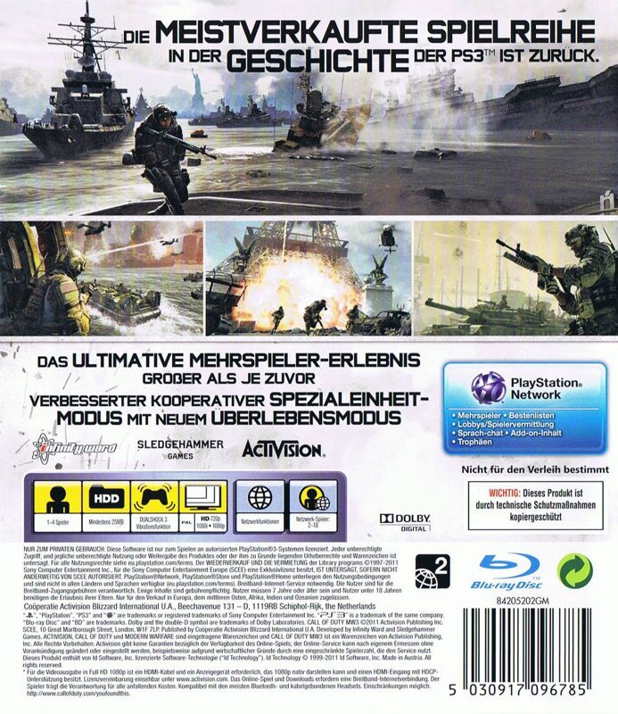 Call of Duty: MW3 - PS3