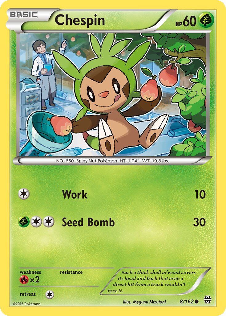Chespin - 8/162 - EN Chespin - 8/162 - EN