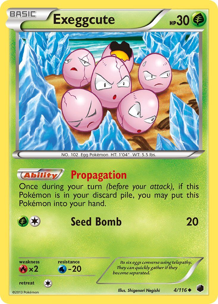 Exeggcute - 4/116 - EN Exeggcute - 4/116 - EN
