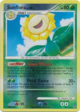 Sunflora - 38/132 - Reverse Holo - EN
