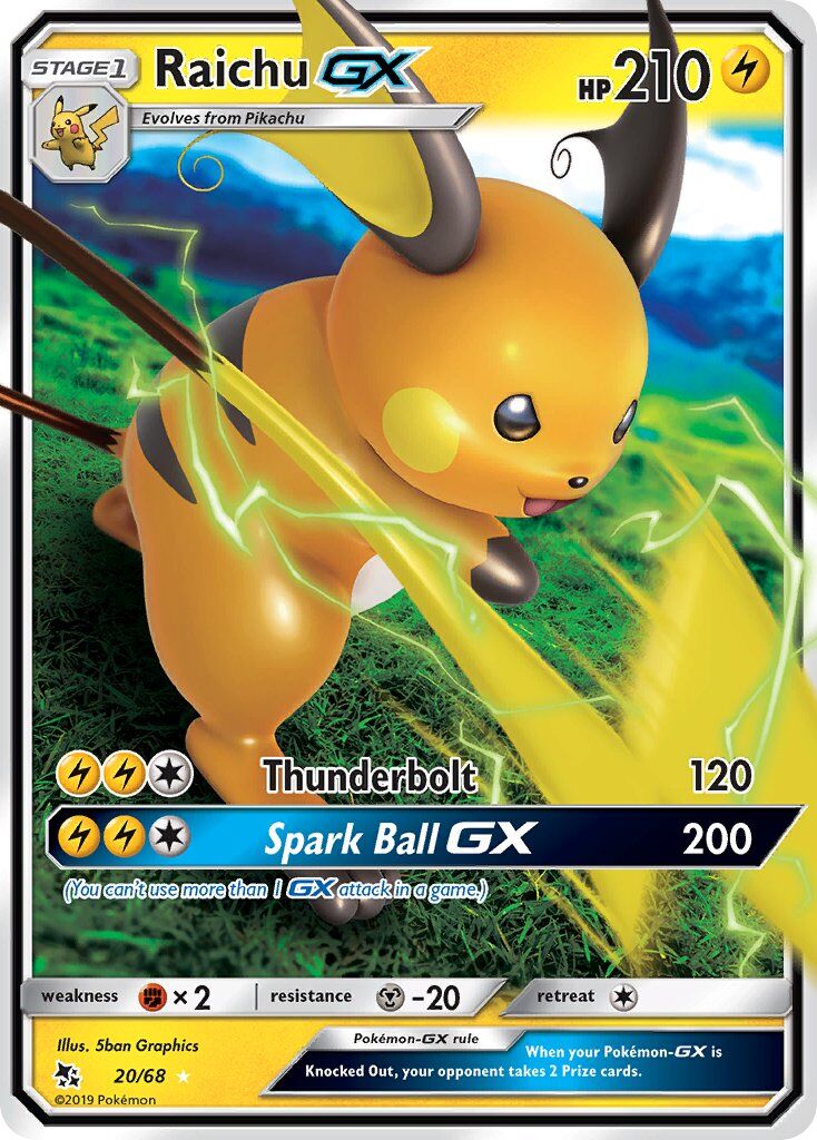 Raichu-GX - 20/69 - EN Raichu-GX - 20/69 - EN