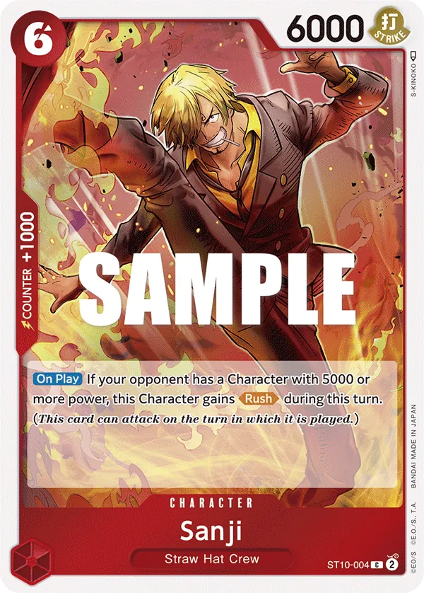 Sanji - ST10-004 Sanji - ST10-004