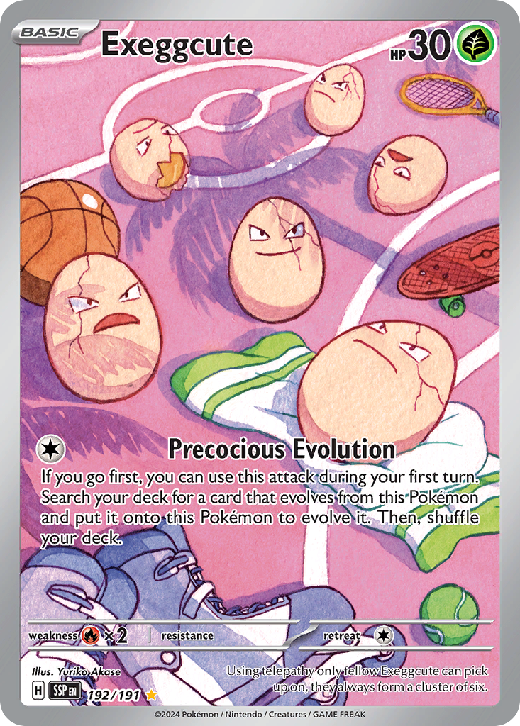 Exeggcute - 192/191 - EN Exeggcute - 192/191 - EN