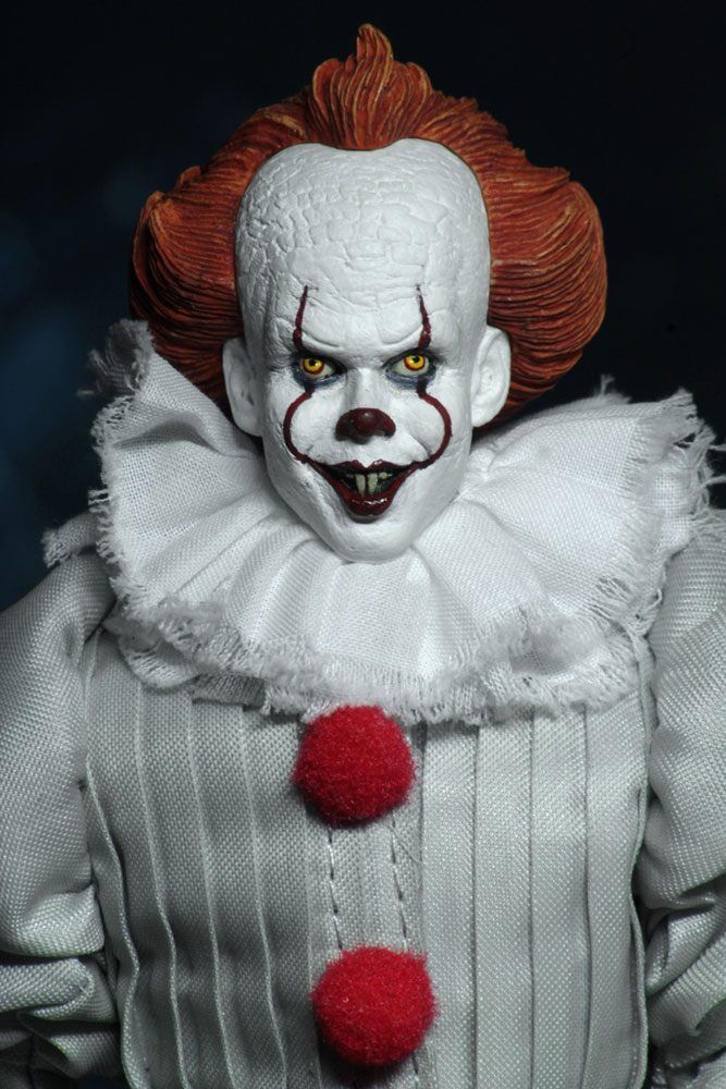 Stephen Kings Es 2017 Retro Actionfigur Pennywise 20 cm