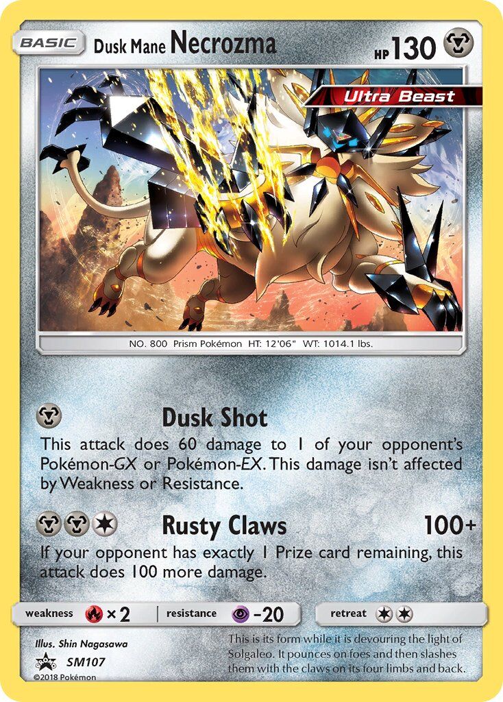 Dusk Mane Necrozma - SM107/SM107 - EN Dusk Mane Necrozma - SM107/SM107 - EN
