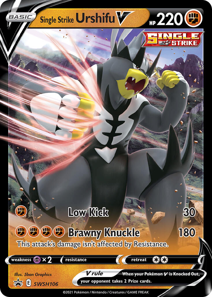 Single Strike Urshifu V - SWSH106/306 - EN