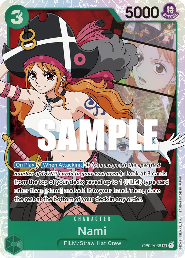Nami - OP02-036 - JP