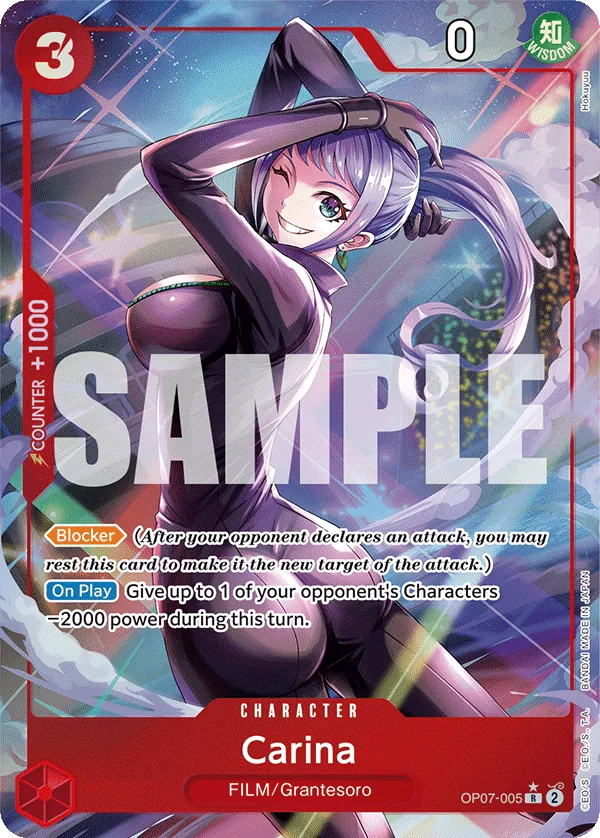 Carina - OP07-005 - Alternate Art Carina - OP07-005 - Alternate Art