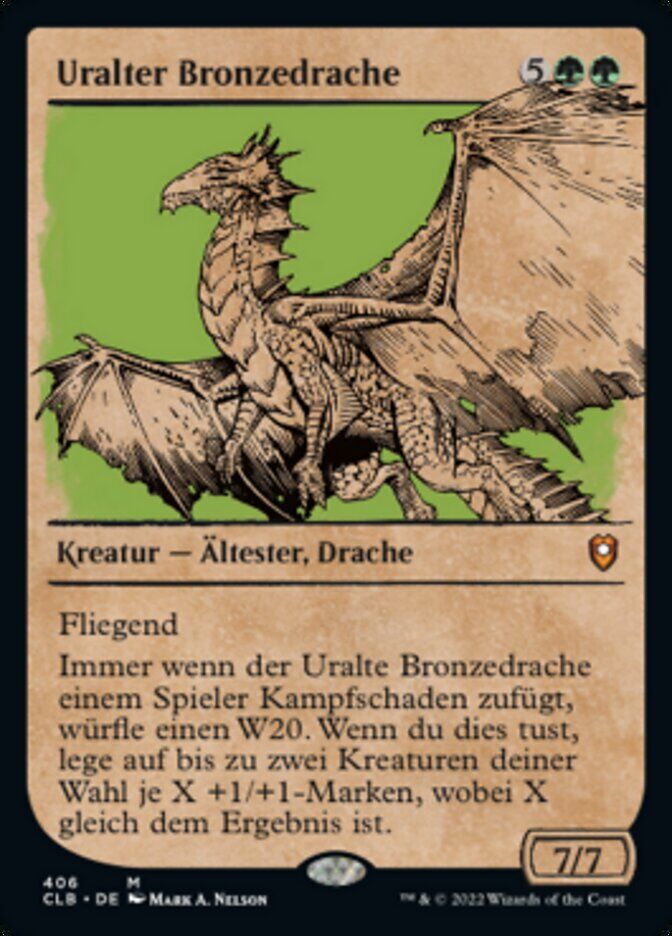 Ancient Bronze Dragon - CLB 406 - Foil - DE - NM