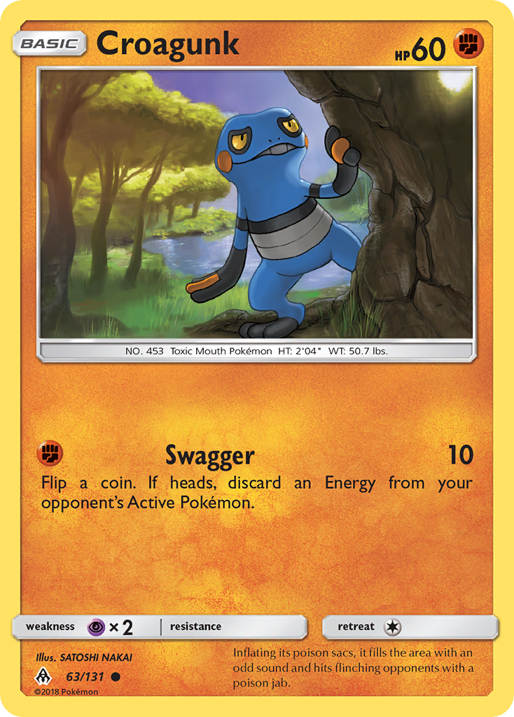Croagunk - 63/165 - EN Croagunk - 63/165 - EN