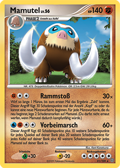 mamutel-21-100-pokemon-tcg-near-mint Mamutel - 21/100 - Pokemon TCG - Near Mint