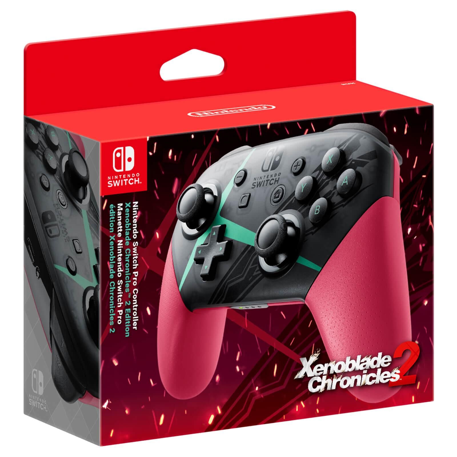 Nintendo Switch Pro Controller Xenoblade Chronicles 2 Edition - Nintendo Switch