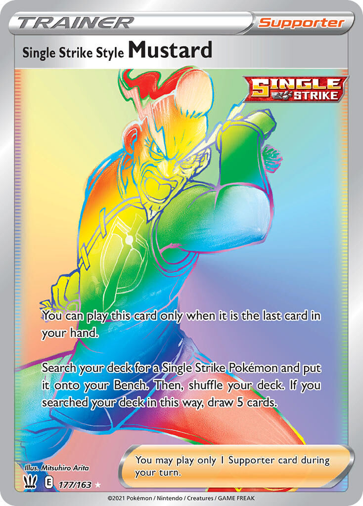 Single Strike Style Mustard - 177/163 - EN