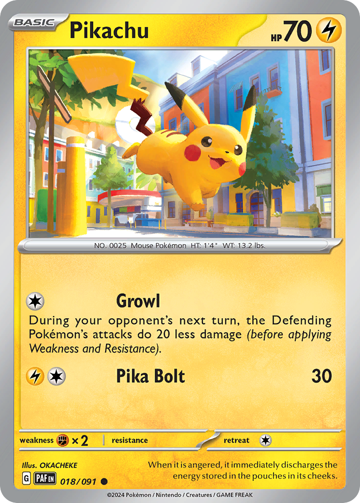 Pikachu - 018/91 - EN Pikachu - 018/91 - EN
